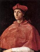 RAFFAELLO Sanzio Portrait of a Cardinal oil painting artist